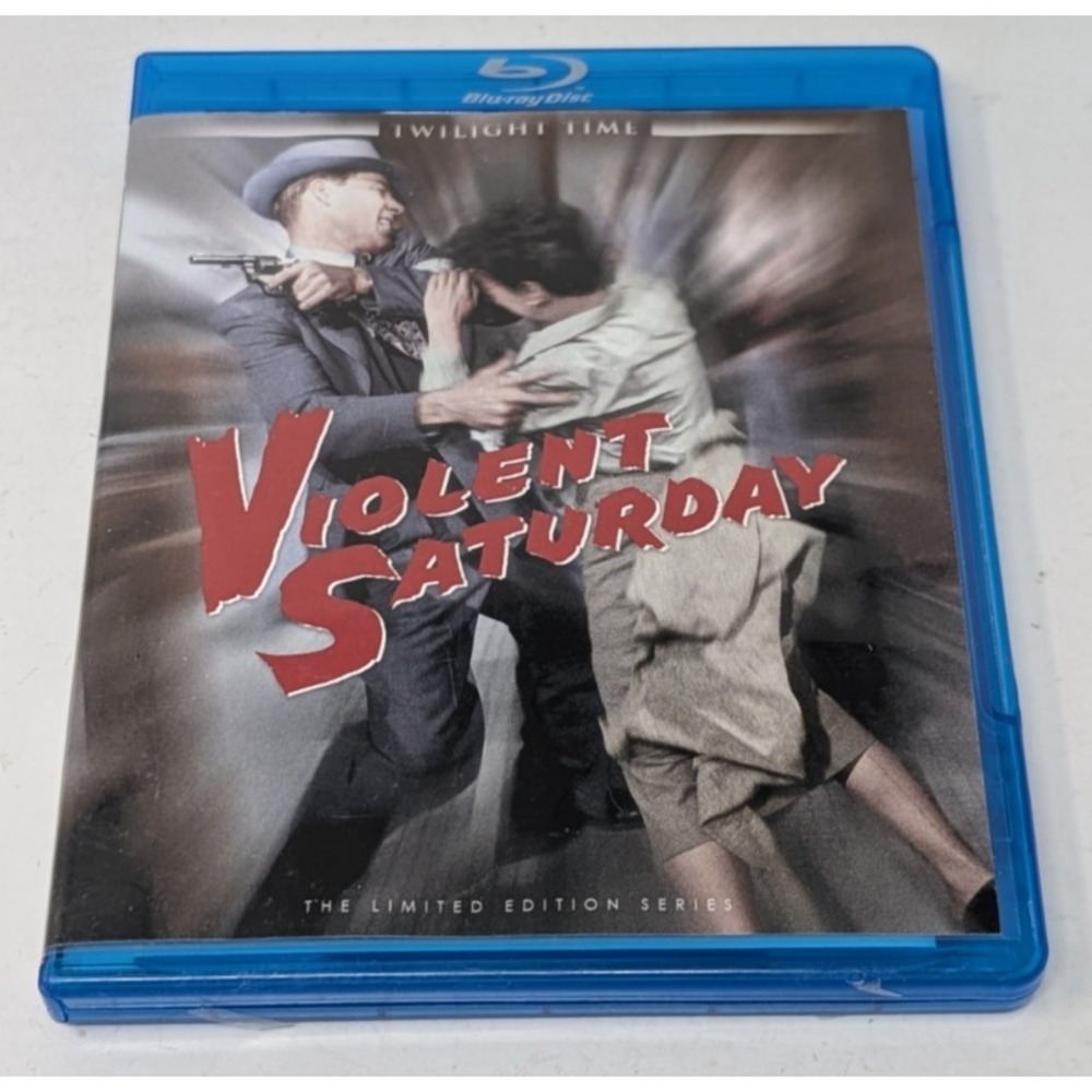 Violent Saturday‎ Richard Fleischer 1955 Twilight Time Blu-ray 2014 OOP
